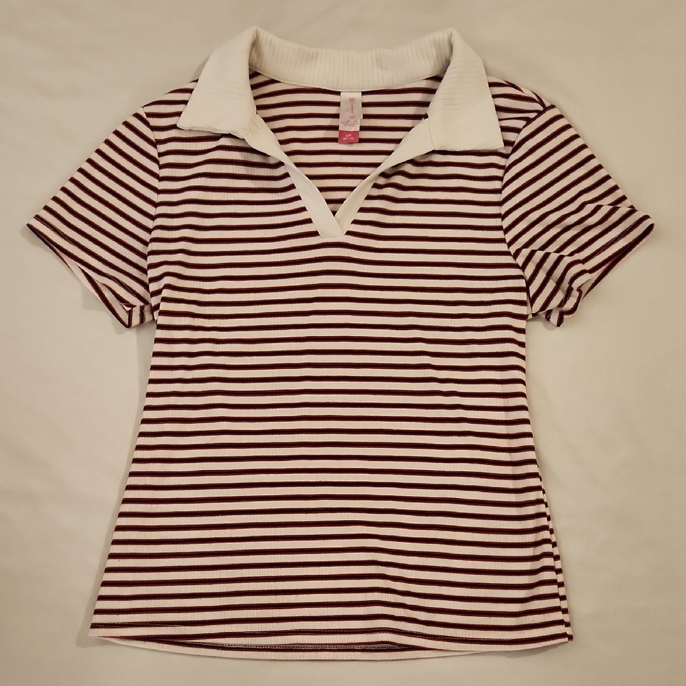 Striped Tops Women's Size Large - Picture 3 of 8
